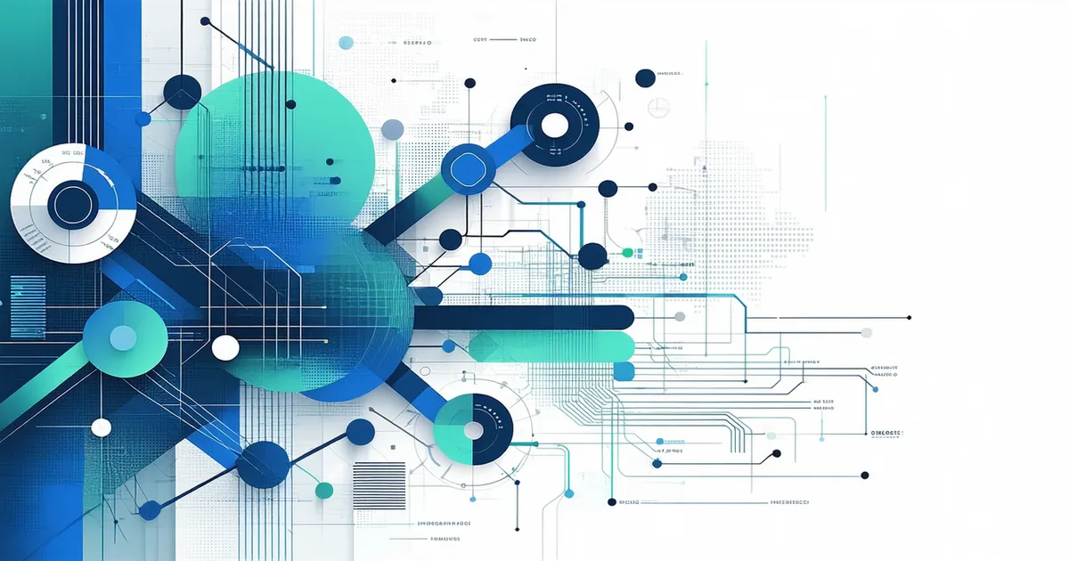 Technical integration guide concept showing core banking and investment platform connection